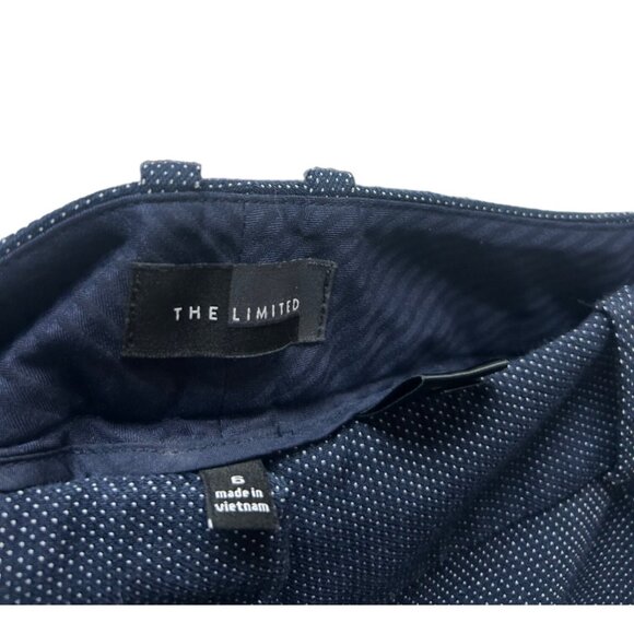 The Limited Navy with White Speckles Cropped Chino Pants - Picture 6 of 7